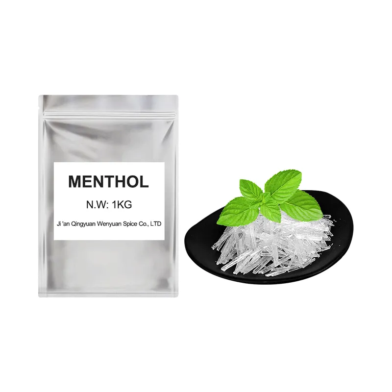 Fabrikanten Leveren Rechtstreeks Mentholkristallen Van Natuurlijke Voedingskwaliteit Voor De Productie Van Tandpasta-Snoepdranken