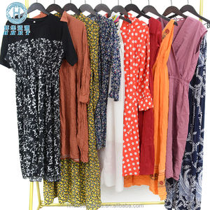 高品质夏季女式二手服装品牌连衣裙打包，中国批发二手花童礼服 - Product Image 3