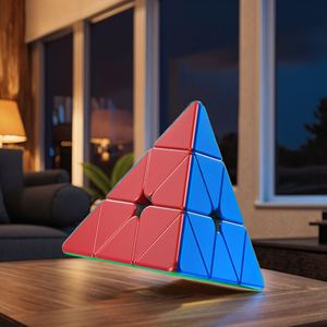 Toysrunner 3x3 FTO M Face, Cubo Magnético Giratorio sin Adhesivos, Material ABS, Unisex, para Cubo de Velocidad DIY - Product Image 5