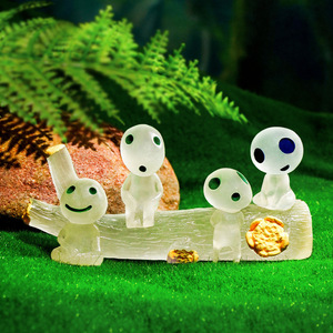 Mini resina luminosa elfo bambola fate da te albero di fata elfo figurina per il giardino di casa al coperto esterno vaso decorazione foresta fantasma <span class=keywords><strong>principessa</strong></span> - Product Image 3