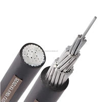 Kabel Saluran Transmisi Udara ACSR (Aluminium Conductor Steel Reinforced) Tipe Dog Rabbit 50mm 70mm 95mm 120mm 150mm 240mm
