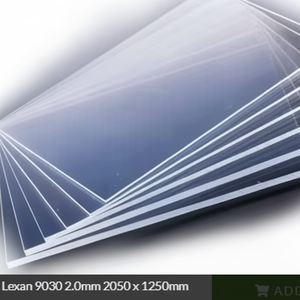 Feuille <span class=keywords><strong>LEXAN</strong></span> 9030. Feuille de <span class=keywords><strong>polycarbonate</strong></span> transparente haute réflexion à usage général, pour application intérieure générale - Product Image 1