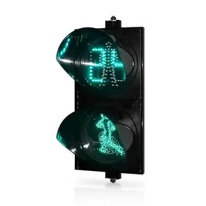 Factory price 200mm pedestrian crossing zebra led traffic signal lights on sale