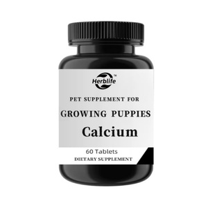 Complément nutritionnel pour animaux de compagnie ODM OEM, comprimés de calcium pour animaux de compagnie avec calcium, phosphore, vitamines A et D - Product Image 1