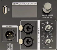 CQ160 approvisionnement d'usine haute efficacité sécurité 48kHz taux d'échantillonnage multifonction Audio voiture processeur amplificateur de puissance 2 en 4 sorties DSP