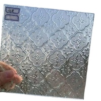 Vidrio Decorativo Industrial de 3mm 4mm 5mm con Patrones Florales, Diamante, Nashiji, Kasumi, Karatachi, Mistlite, Chinchil, Impermeable, Jindong