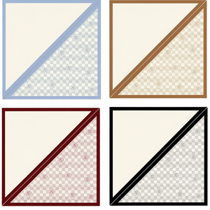 Écharpe triangulaire multifonctionnelle 60x135cm à motifs pour tenues ethniques - Product Image 1