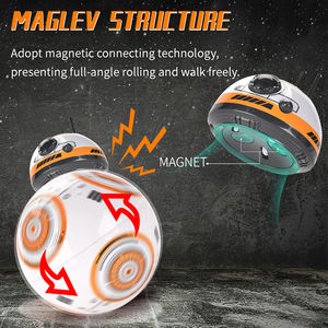 <span class=keywords><strong>Robot</strong></span> sphérique intelligent télécommandé à lévitation magnétique <span class=keywords><strong>BB</strong></span>-<span class=keywords><strong>8</strong></span>, détection de geste, programmable, cadeau pour enfants - Product Image 5