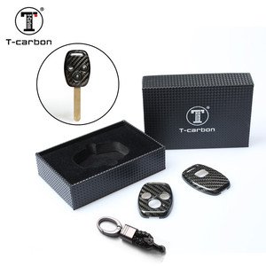 1x Funda de Fibra de Carbono para Llave de 3 Botones para <span class=keywords><strong>Honda</strong></span> CR-V Odyssey Pilot - Product Image 5
