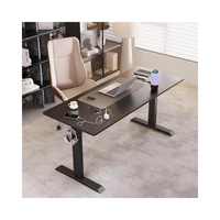 Bureau électrique ergonomique intelligent en métal, réglable en hauteur, idéal pour le télétravail et le travail, le plus populaire