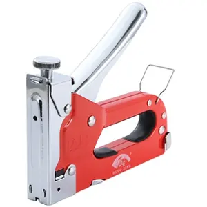 Pistol Staples 3 In 1 Pistol Staples Tugas Berat Manual Brad Nailer Penyesuaian Daya Pistol Stapler