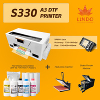 Imprimante DTF A1 A3 la moins chère pour vêtements, pièces de machine d'impression DTF 24 Ub L1800 30cm Xp600, autocollants d'imprimante DTF White Shark