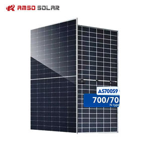 650W-700W単結晶シリコン700W N型工場供給Ae Jinko <span class=keywords><strong>Rec</strong></span>ソーラーパネル710パネル720W両面発電 - Product Image 2