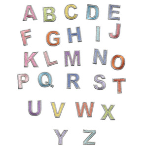 En stock : Lettres brodées thermocollantes de 3 cm, patchs en feutre PVC pour casquettes <span class=keywords><strong>et</strong></span> chapeaux, vente en gros - Product Image 4