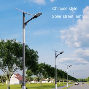 Farola de carretera de alta potencia impermeable IP65 lámpara exterior 100W 200W 300W 400W 500W LED farolas solares - Product Image 2