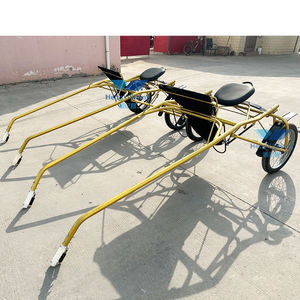 Chariot de marathon miniature à deux roues de haute qualité, couleur personnalisée, pour chevaux, à vendre - Product Image 3