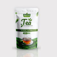 Sacs refermables personnalisés en Mylar recyclé imprimés 3,5g 7g, pochettes verticales refermables pour l'emballage du café et du thé, qualité alimentaire