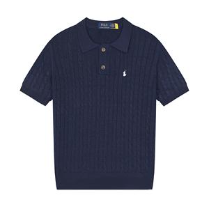 Camiseta Polo de Punto con Logotipo de Caballo Bordado para Hombre <span class=keywords><strong>Ralph</strong></span> <span class=keywords><strong>Lauren</strong></span>, Polo de <span class=keywords><strong>Manga</strong></span> Corta de Algodón de Alta Calidad para Hombre, Habits Homme - Product Image 3