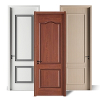 Portes intérieures modernes de haute qualité, insonorisées, étanches, garantie 5 ans, portes en panneaux de mélamine résistantes à l'humidité pour appartement