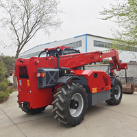 Rated Load 3 Ton Lift Height 8m Telescopic Forklift TLT30-8 Telescopic Handler Telehandler With Multiple Attachments