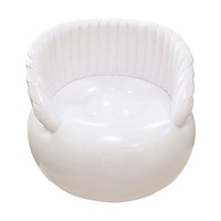 Sofá Inflable de PVC Flocado para el Hogar, Muebles Clásicos para Fiestas, Sofá Cama para Sala de Estar, 2026