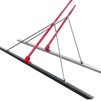 Outil de finition routière en magnésium avec poignée télescopique et support de chaîne inclinable, machine de finition de chaussée, truelle à béton, flotteur à béton