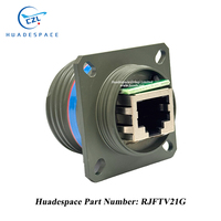 Connecteur modulaire RJFTV21G, prise de rechange 8p8c RJ45, étanche IP67, Huadespace CZL