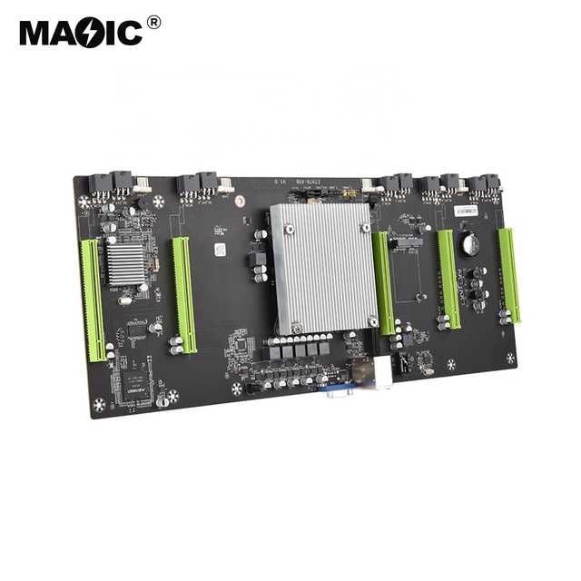 H61 Chipset VGA LGA 2011 5*PCIE 16x AST2400 DDR3 Slot Support 1866Mhz E79 X5B Motherboard Pc Computer Motherboard