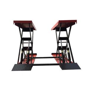 <span class=keywords><strong>1</strong></span>.4M 높이 4 톤 용량 모바일 가위 자동차 리프트 자동차 수리 가게 1400mm 4 실린더 가위 리프트 - Product Image 2