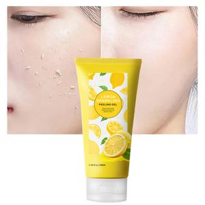 Gel Exfoliante de Limón con Gas de 100 ml para el Cuidado Facial y Corporal, Limpieza Profunda, con Glicerina como Ingrediente Principal, Venta de Fábrica - Product Image 1