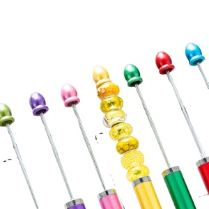 DIY Beadable <b>Pens</b> Kit - Beaded Ballpoint <b>Pens</b>, Includes <b>Refills</b> & Bags, Black Ink, Cute Custom <b>Pens</b> for Gifts - Product Image 2