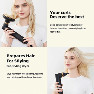 Cepillo secador de pelo con 110 000 RPM, secador de pelo iónico negativo de alta velocidad, rizador automático, secador de pelo 6 en 1 de aire caliente - Product Image 6