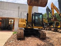 Plateformes de travail de construction sur chenilles, type mobile, excavatrice Caterpillar d'occasion à vendre