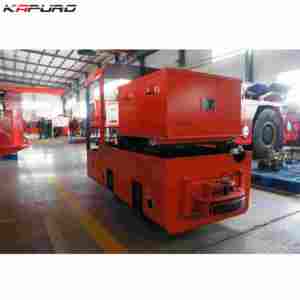 รถจักรไฟฟ้าสำหรับงานเหมือง 2.5 ตัน ความเร็ว 10 กม./ชม. รางแคบ สำหรับงานเหมืองใต้ดิน - Product Image 2