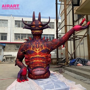 <strong>Giant</strong> Inflatable Zombie for Halloween Decorations <strong>Scary</strong> Outdoor Yard Decor - Product Image 5