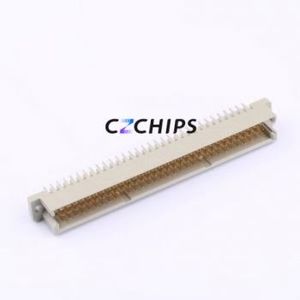 5650470-5 Board-to-Board & Backplane Connector Through hole,P=2.54mm Connector 2.54mm Through Hole 3 Gold Palladium - Product Image 1