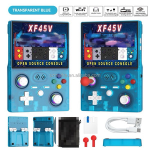 Console de jeu portable XF45V, écran IPS de 4,5 pouces, 64 Go, 4000 mAh, RK3326, prend en charge plus de 30 émulateurs, Wifi, console de jeu <span class=keywords><strong>RPG</strong></span> - Product Image 1