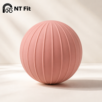 Balle lestée en silicone de qualité supérieure, noyau solide, 1,5 kg, pour le yoga, le Pilates et l'entraînement de force, poids libre