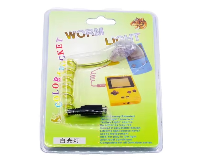 2024 Worm Light LED Lamps Light for Gameboy Color for Gameboy Pocket for GBC for GBP Illumination