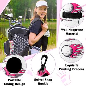 Bolsas Personalizadas para Tees de Golf, Bolsas Porta Tees con Ganchos, Regalo para el Día de la Madre, para Mujeres, Niñas, Golfistas, Club de Golf - Product Image 3