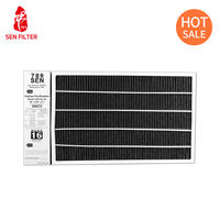Pré-filtre à air Ventilation G4 F5 F6 F7 F8 F9 MERV 4 6 8 11 12 13 16 20x25x1 panneau plissé en carton HVAC Home Restaurant AC