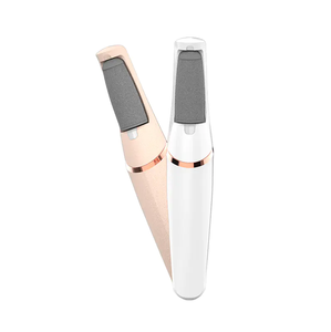 Lime à pieds électrique rechargeable portable pour soins professionnels des pieds, éliminateur de callosités pour l'exfoliation de la peau des pieds, utilisable sur pieds secs et humides - Product Image 1