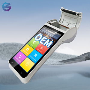 Z91 5.5 Inch Touch Screen POS Terminal <b>with</b> <b>Printer</b> and Laser <b>Scanner</b> for Restaurant and Retail Store - Product Image 1