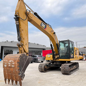 Excavadora Caterpillar 320GC de segunda mano en excelentes condiciones, equipo sobre orugas de 20 toneladas para construcción de edificios y trabajos básicos - Product Image 1