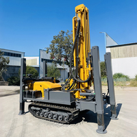 Pompe hydraulique diesel JDT JDQZ-180, foreuse de puits sur chenilles tout-terrain, certifiée CE, pour usage agricole, 100-325 mm, profondeur max. 180 m