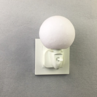 Ampoule LED OEM GL-HS8 certifiée ETL, tendance mode, à changement de couleur, en forme de lune, avec base de lampe, veilleuse LED pour la décoration de chambre