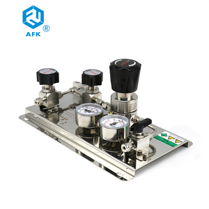 AFKLOK Personalizable SS316L Panel de control de gas 0,14 6000 * 250PSI CO2 Propano Nitrógeno Regulador de presión de aire OEM ODM CV Regulador