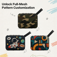 Haut-parleur portable personnalisé avec logo, mini enceinte sans fil d'extérieur avec basses puissantes pour cadeaux d'affaires