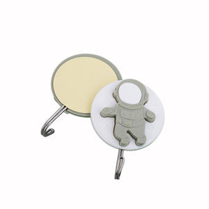 Crochet mural d'astronaute de dessin animé moderne adhésif fort crochet de porte sans poinçon créatif mignon <span class=keywords><strong>autocollant</strong></span> suspendu de cuisine en plastique - Product Image 5