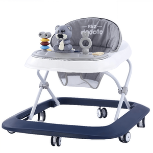 <span class=keywords><strong>Girello</strong></span> Pieghevole per Neonati 4 in 1 in Plastica con Musica, Spinta, Ruote e Sedile - Product Image 2